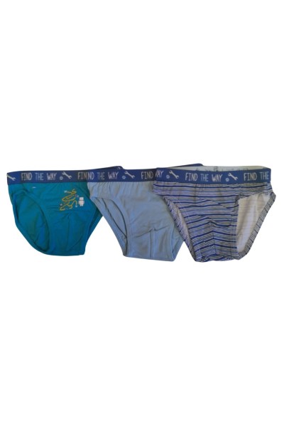 Pack 3 slips niño "Find the way"