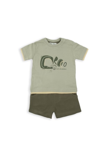 Conjunto dos piezas niño "Croco"-Babybol