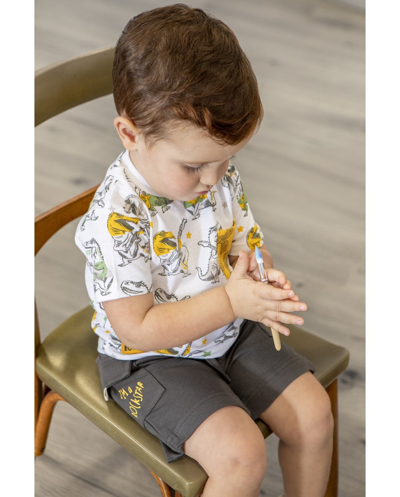 Conjunto niño dos piezas "Rockstar"-Babybol