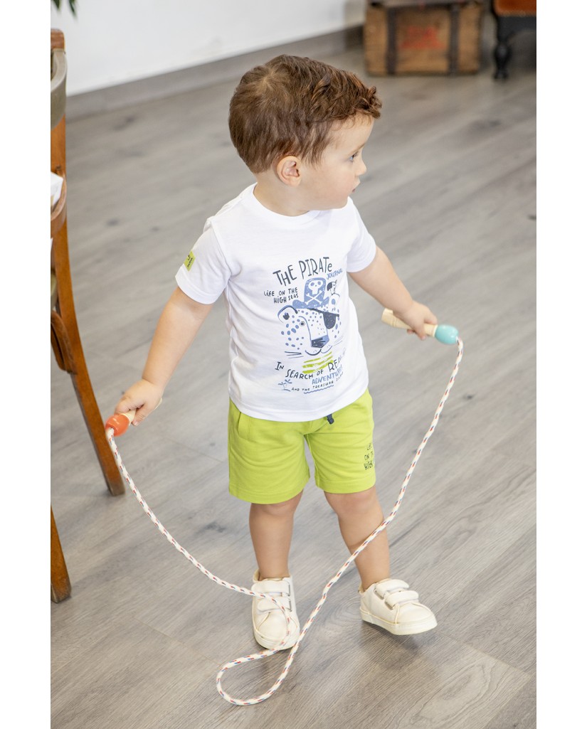 Conjunto dos piezas "Pirata"-Babybol