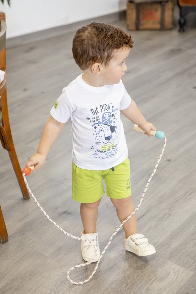 Conjunto dos piezas "Pirata"-Babybol