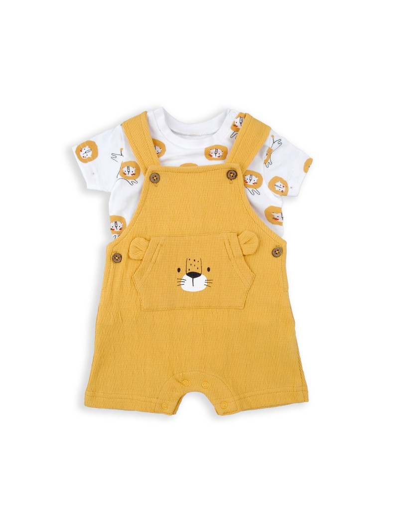 Peto y camiseta bebé león Babybol