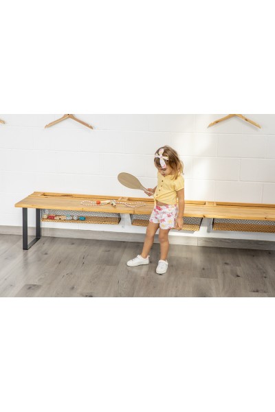 Conjunto blusa y pantalón con diadema Amarillo-Babybol