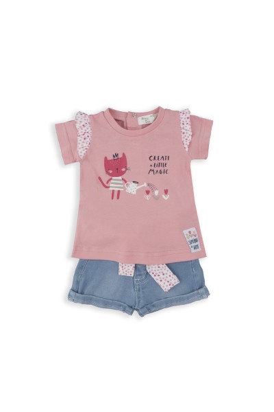 Conjunto vaquero niña -Babybol