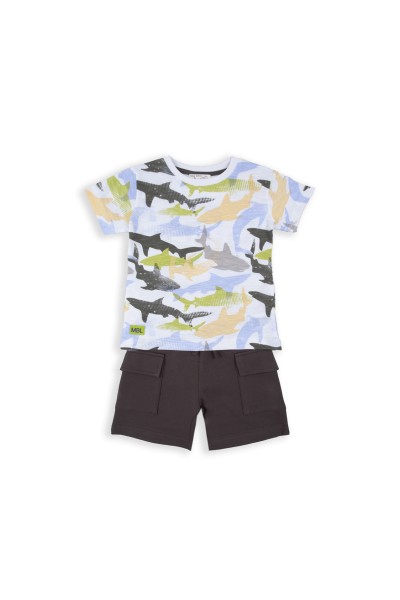 Conjunto niño tiburones Babybol
