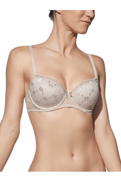 Sujetador push up con encaje Brigitte-SELENE