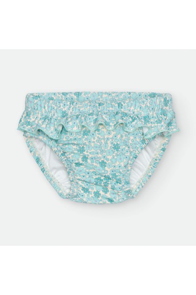 Bañador pañal bebé florecitas "Liberty Saintz-Tropez"