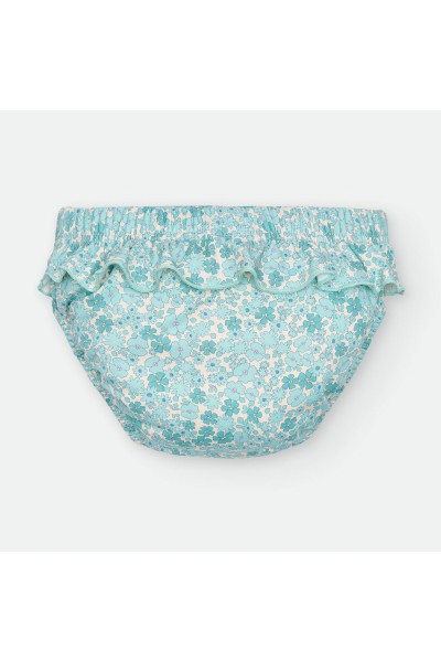 Bañador pañal bebé florecitas "Liberty Saintz-Tropez"