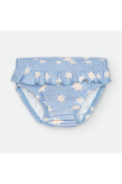 Bañador pañal con volante "Starlight"