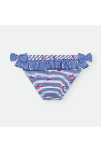 Culetín de baño niña "COSTA AZUL"