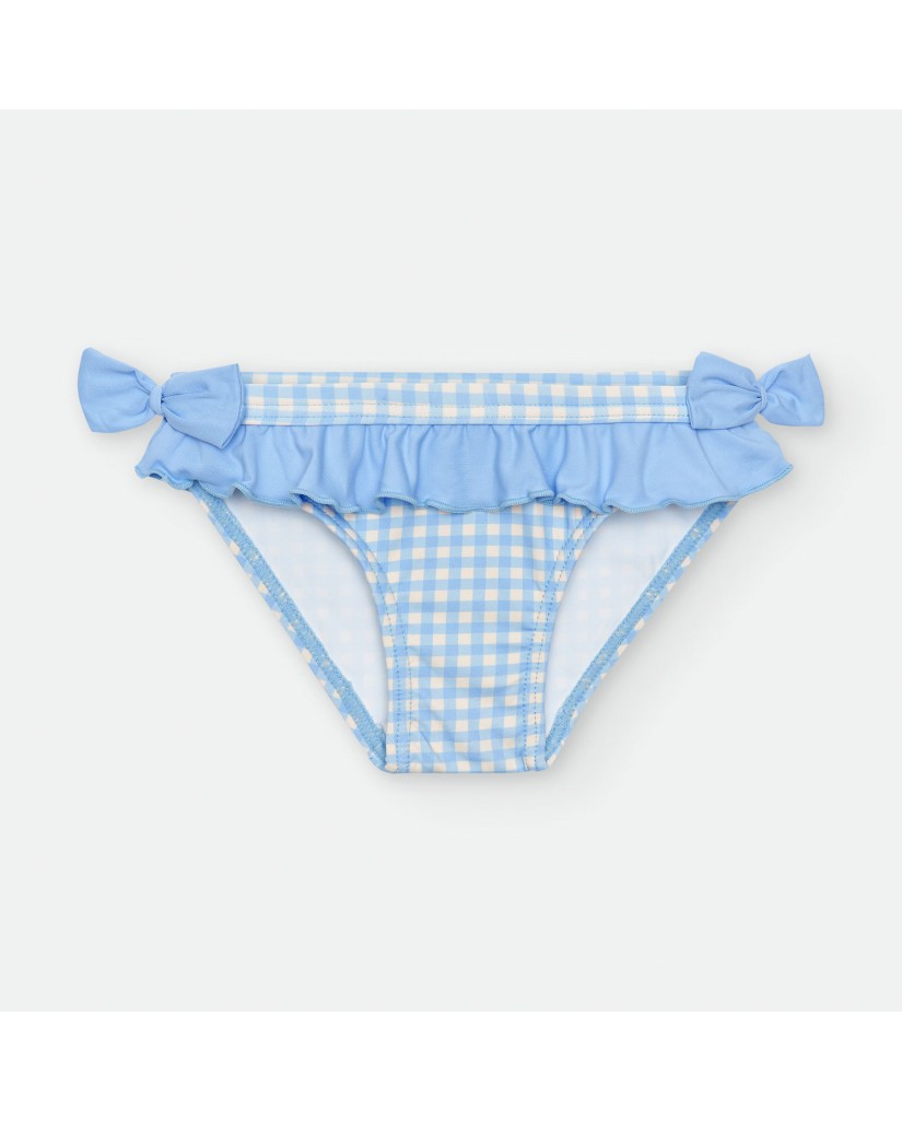 Culetín de baño para niña "VICHY FORMENTERA"