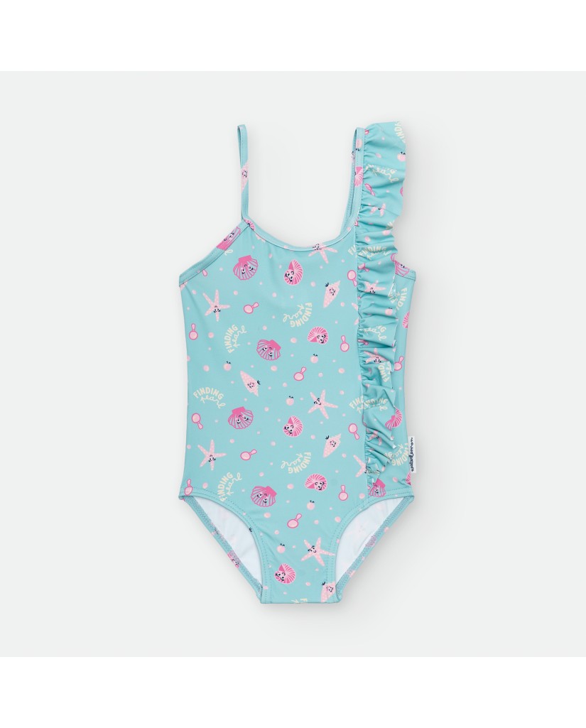 Bañador niña azul "UNDER THE SEA"