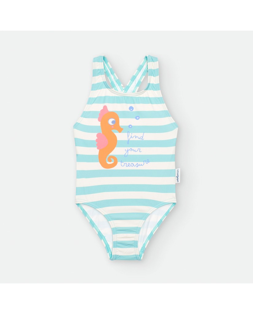 Bañador infantil caballito de mar "AQUAMARINE"