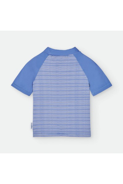 Camiseta baño protección UPF50+ bebé "Costa azul"