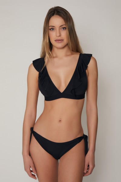 Bikini Triángulo sin aros con volante Admas