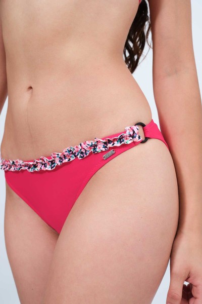 Bikini para mujer copa extraíble fucsia Copa B