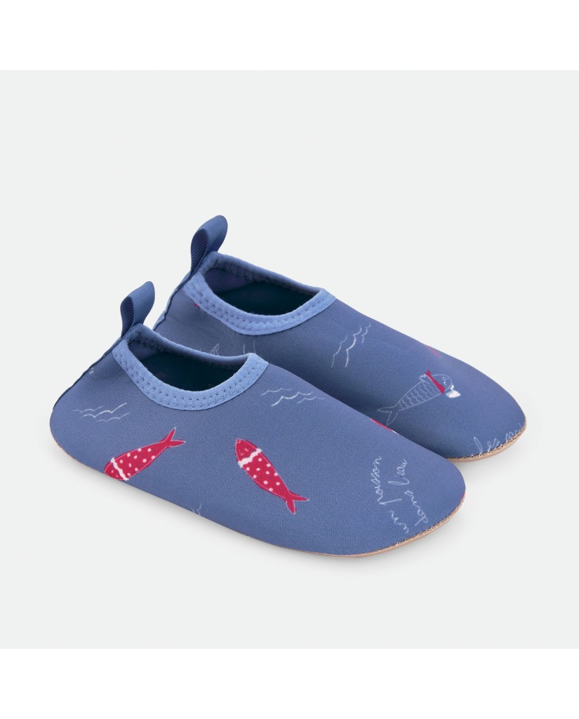 Escarpín de baño infantil "COSTA AZUL"