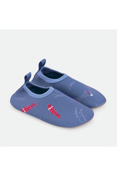 Escarpín de baño infantil "COSTA AZUL"