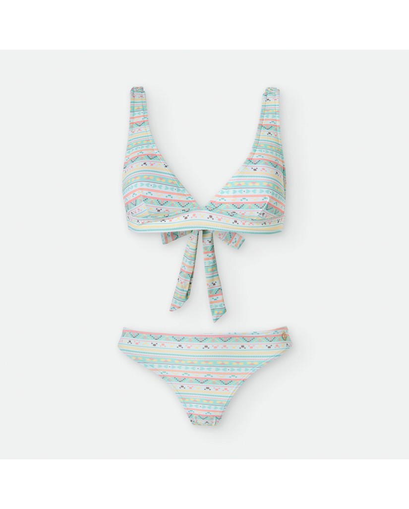 Bikini teen aguamarina "ETNICO TULUM"