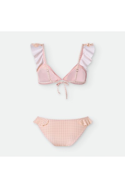 Bikini teen volante "VICHY IBIZA"