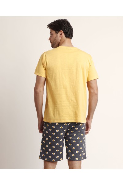 Pijama hombre manga corta M Wonderful " A puntito de quedarme