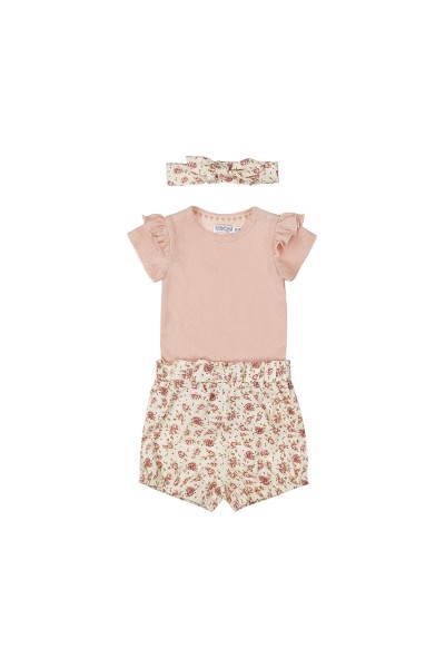 Conjunto dos piezas con diadema FLORES 40 Grados