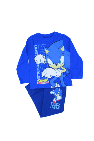 Pijama infantil algodón Sonic
