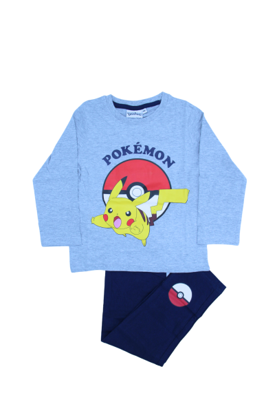 Pijama niño algodón Pokemon-Pikachu