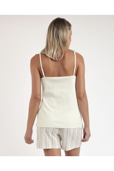 Pijama lencero mujer tirante SUMMER VIBES-ADMAS