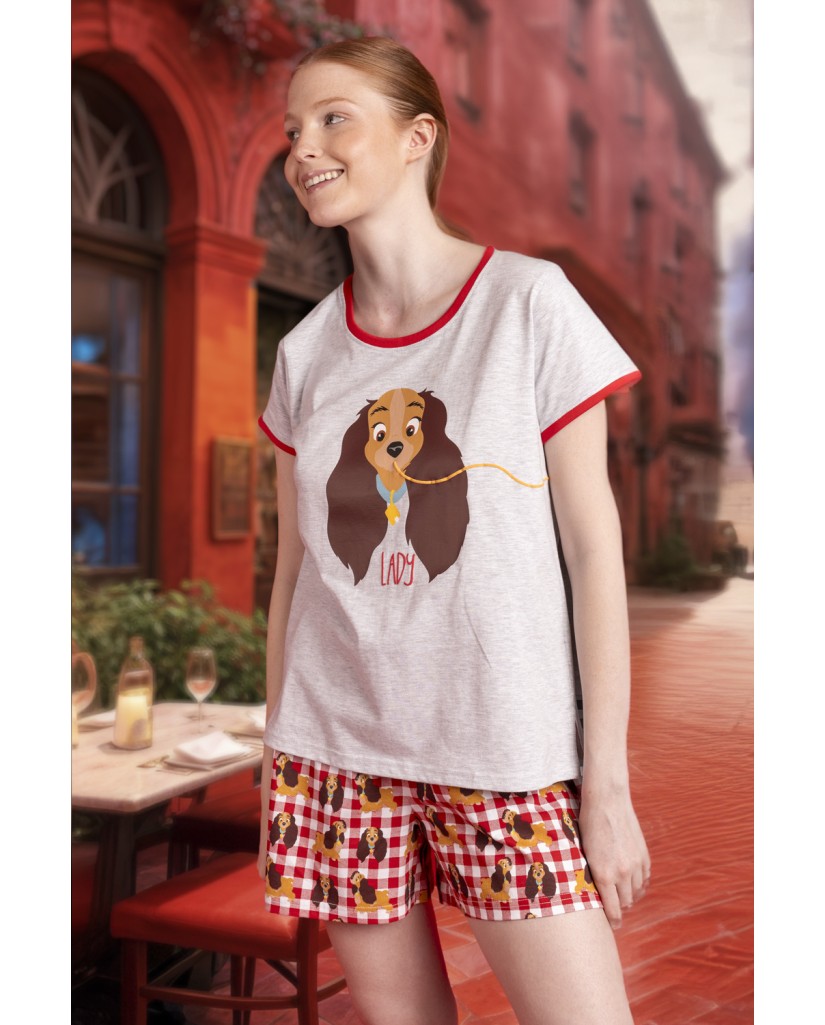 Pijama mujer La dama y el Vagabundo-ADMAS