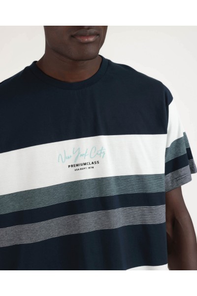 Pijama hombre manga corta New York City Admas