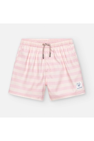 Bañador niño bermuda a rayas