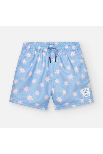 Bañador niño bermuda azul "STARLIGHT"