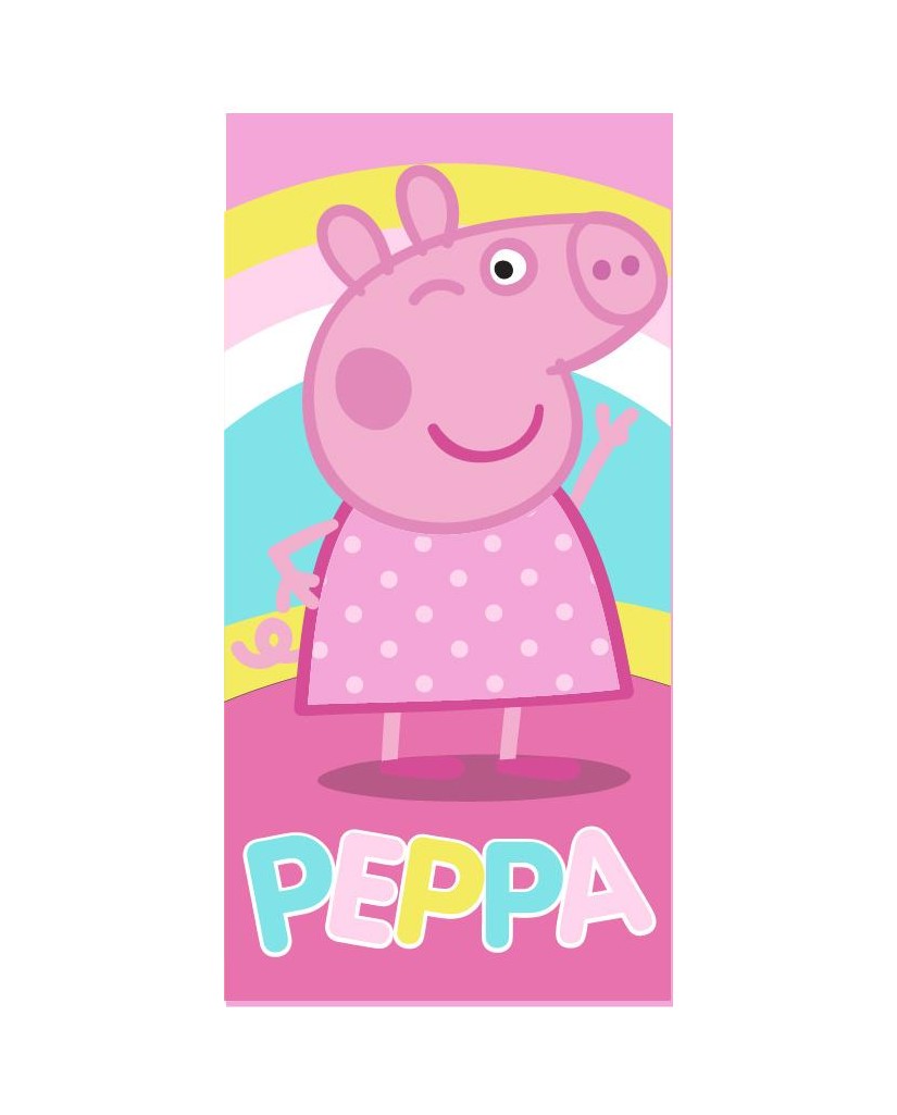 Toalla microfibra Peppa Pig 70x140cm