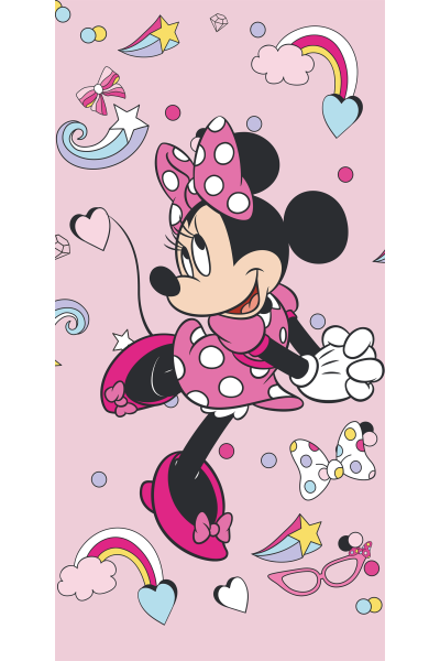 Toalla microfibra Minnie Mouse 70x140cm