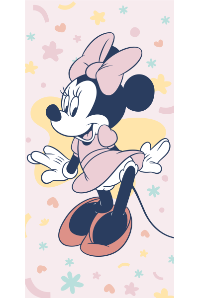 Toalla microfibra Minnie Mouse 70x140cm
