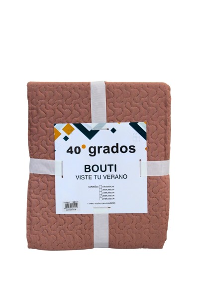 Colcha verano reversible rosa - 40 Grados
