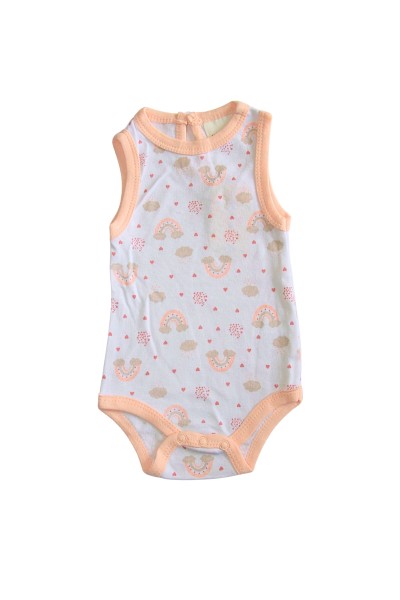 Body bebé tirantes arcoiris