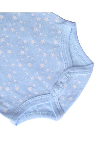 Body bebé manga corta estrellas