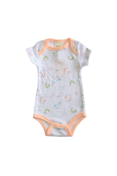 Body bebé manga corta unicornio