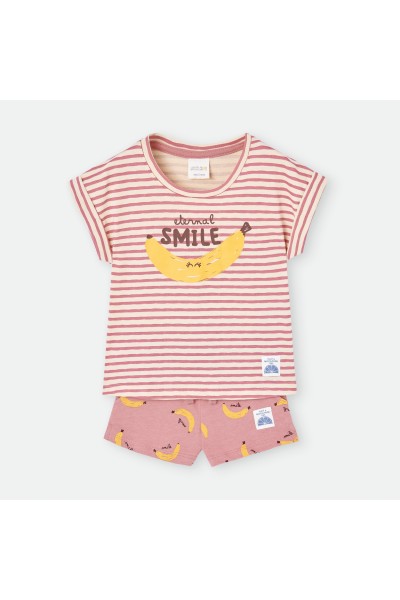 Pijama niña manga corta "ETERNAL SMILE"