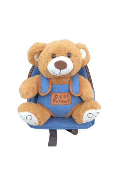 Mochila infantil peluche OSO jeans