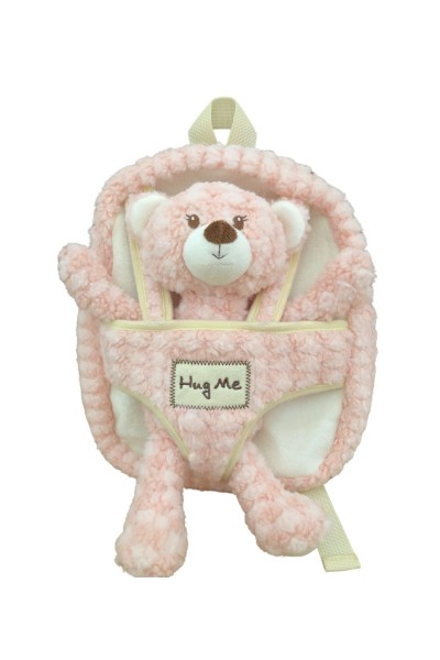 Mochila infantil oso ROSA