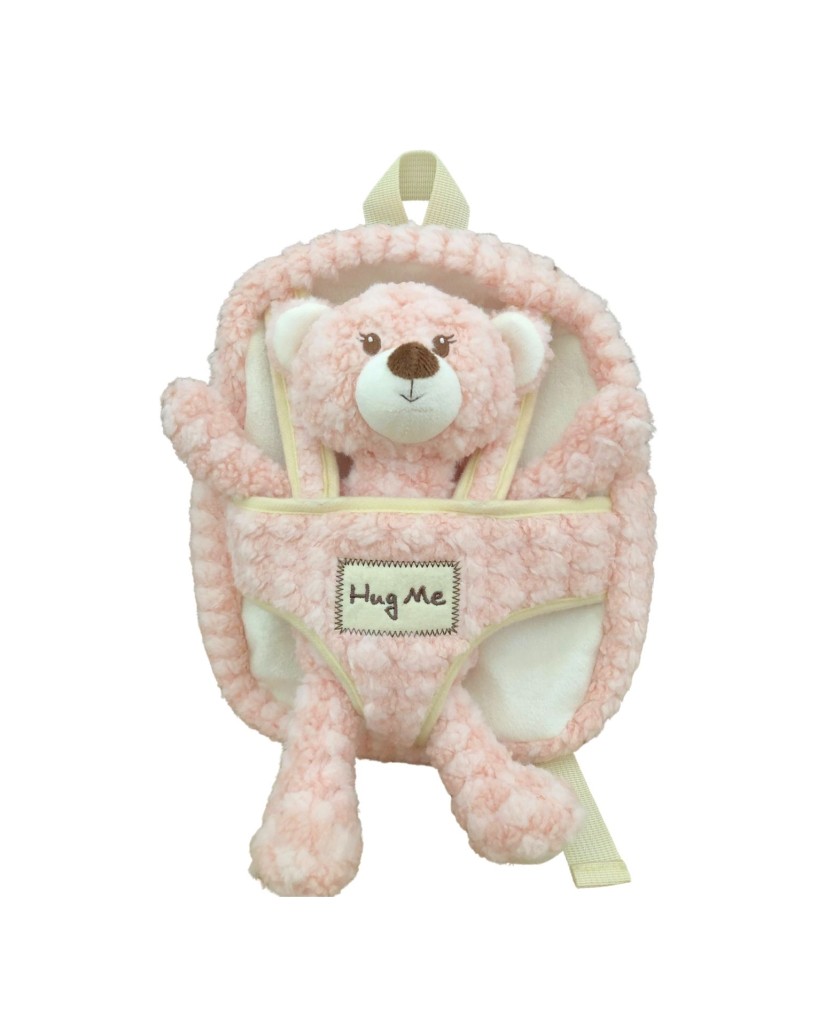 Mochila infantil oso ROSA