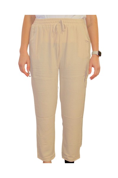 Pantalón mujer liso ancho