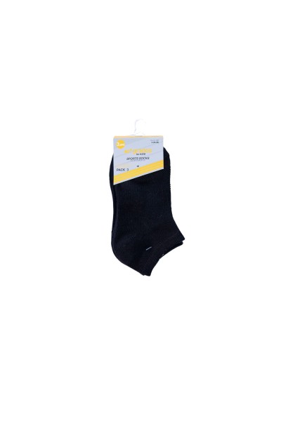 Pack 3 calcetines deportivos infantil invisible-40 Grados