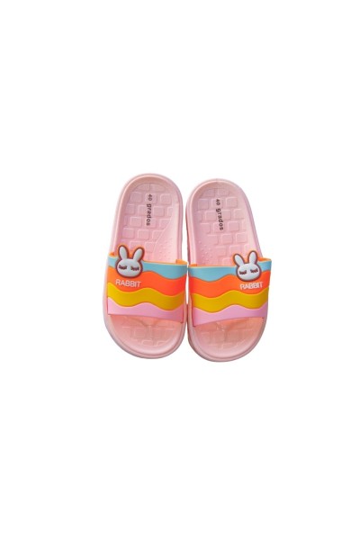 Chanclas de pala niña colores conejo 40 Grados