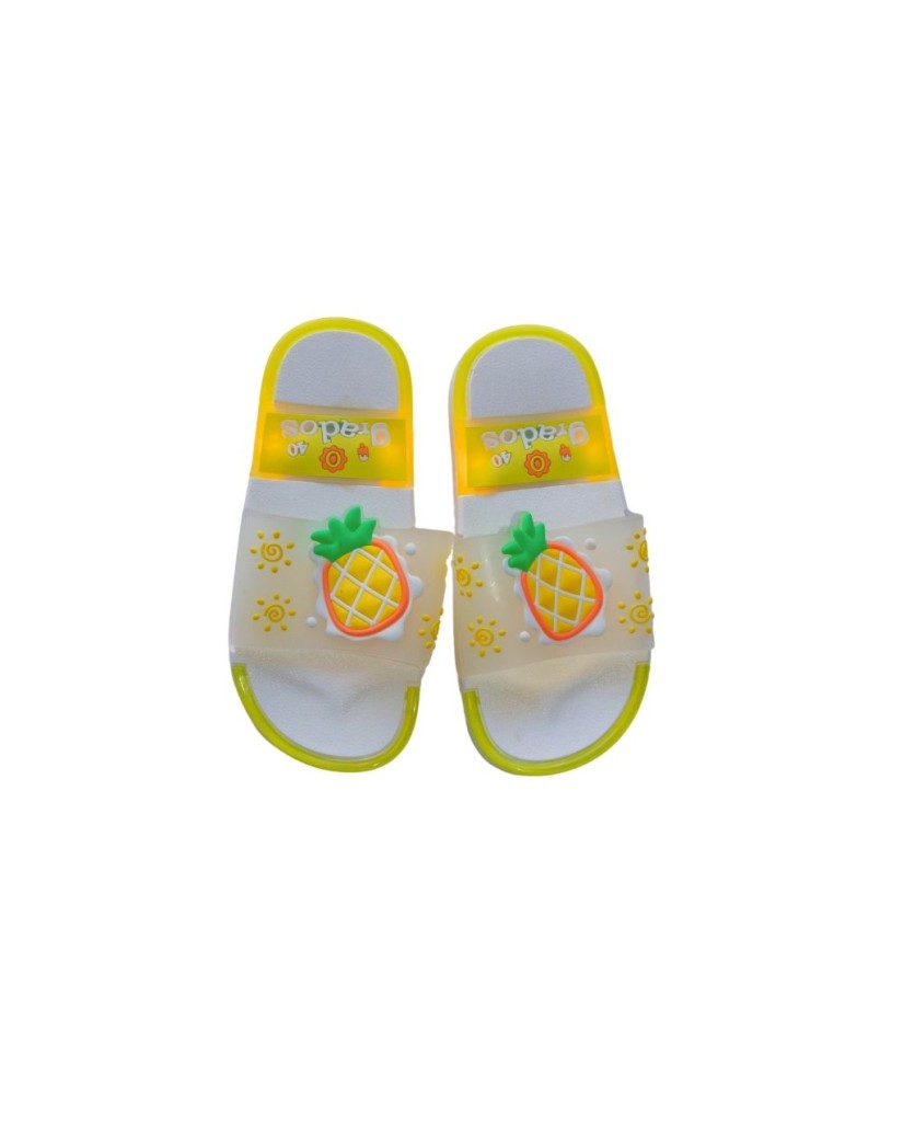 Chanclas de pala con luces frutas 40 Grados