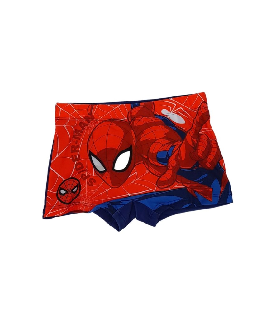Bóxer de baño niño rojo Spiderman