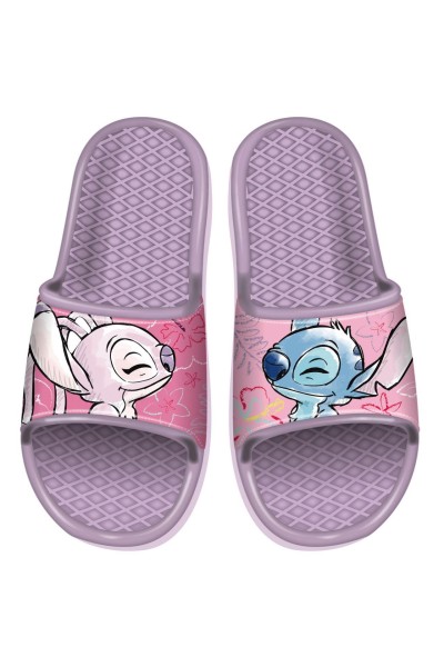 Chanclas de pala malva Stitch & Angel